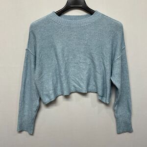 American Eagle Women Pullover Crop Sweater Top Size Small Acrylic Blend B339 -30